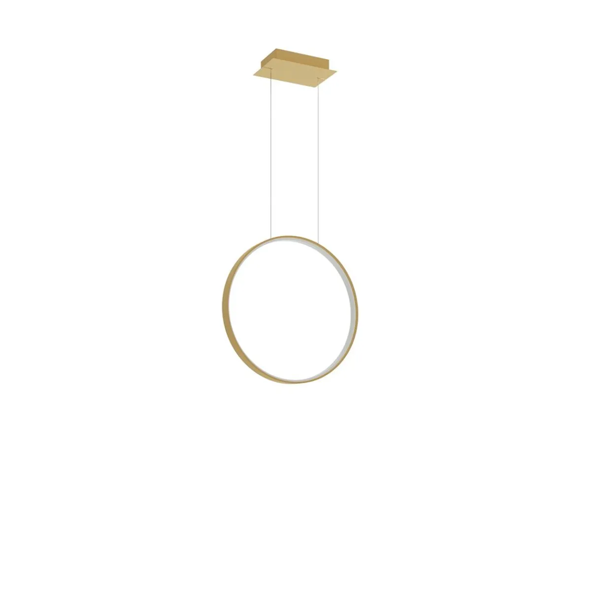 Sale MyMobel Sollux Lámpara colgante RIO 55 LED dorado 3000K 3000K