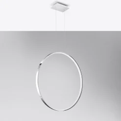 Clearance MyMobel Sollux Lámpara colgante RIO 78 cromo LED 4000K 4000K