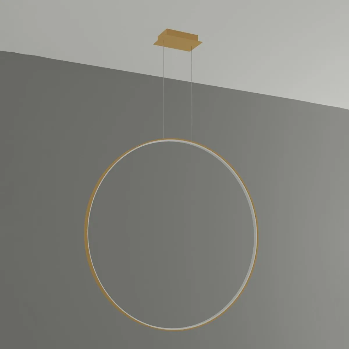 Sale MyMobel Sollux Lámpara colgante RIO 110 golden LED 3000K 3000K