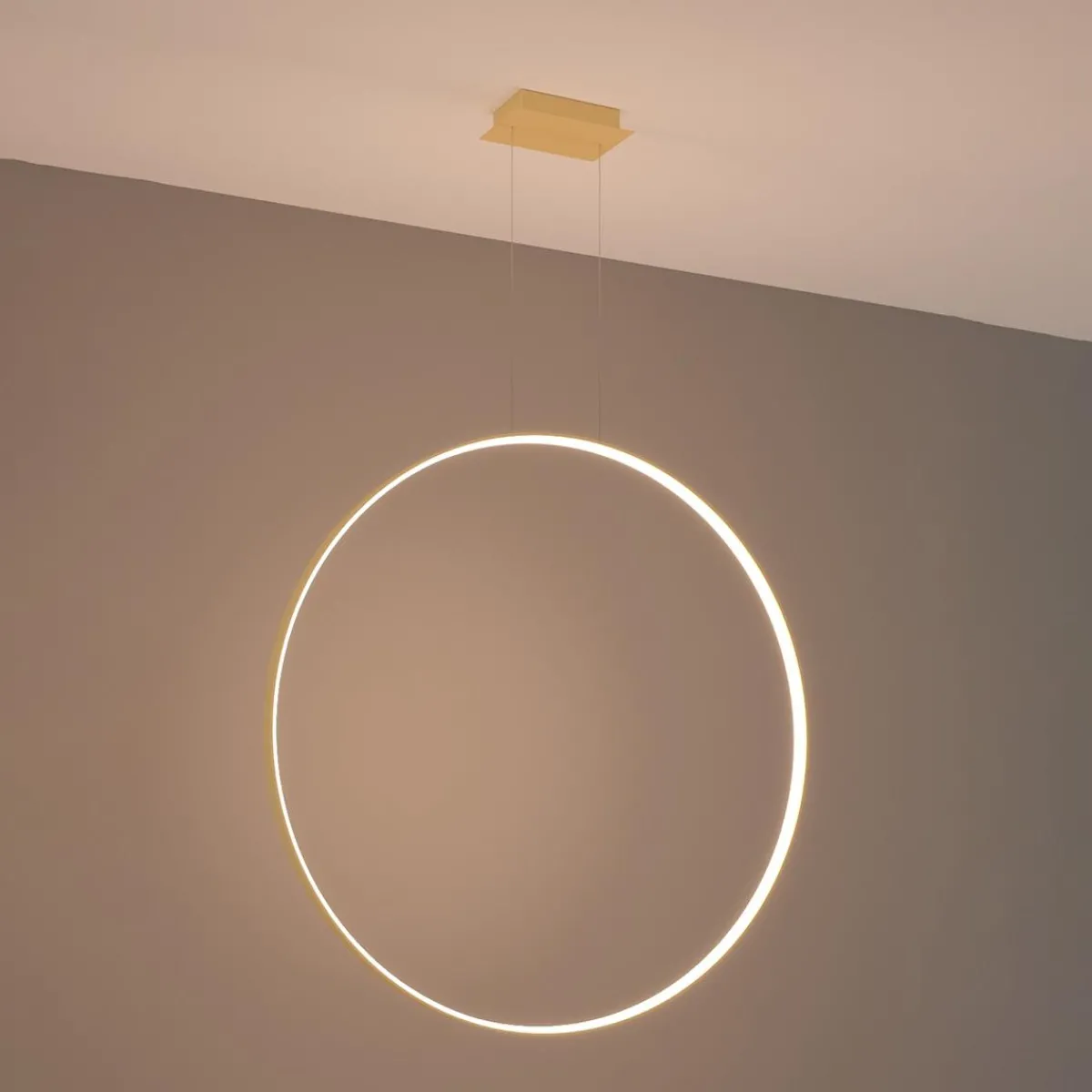 Sale MyMobel Sollux Lámpara colgante RIO 110 golden LED 3000K 3000K
