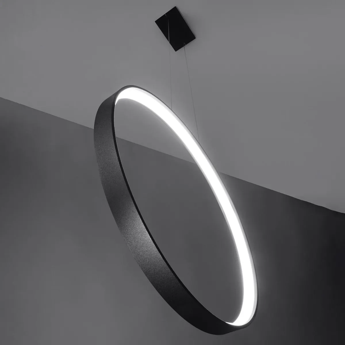 Clearance MyMobel Sollux Lámpara colgante RIO 55 blanco 4000K 4000K