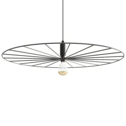 Clearance MyMobel Sollux Lámpara colgante SIRKEL 60 negra