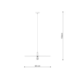 Clearance MyMobel Sollux Lámpara colgante SIRKEL 60 negra