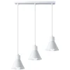 Clearance MyMobel Sollux Lámpara colgante TALEJA 3 blanca [E27]