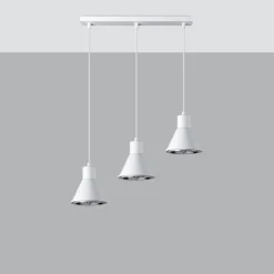 Outlet MyMobel Sollux Lámpara colgante TALEJA 3 blanca [ES111]
