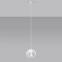Outlet MyMobel Sollux Lámpara colgante TULOS 1 blanco