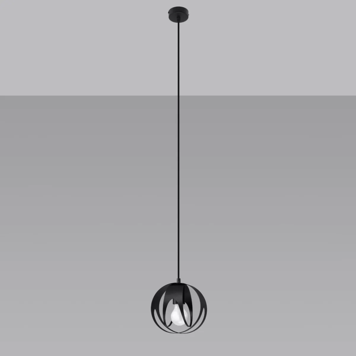 Clearance MyMobel Sollux Lámpara colgante TULOS 1 negro