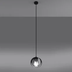 Clearance MyMobel Sollux Lámpara colgante TULOS 1 negro