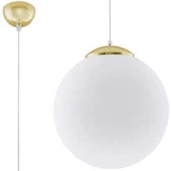 Fashion MyMobel Sollux Lámpara colgante UGO 30 dorada