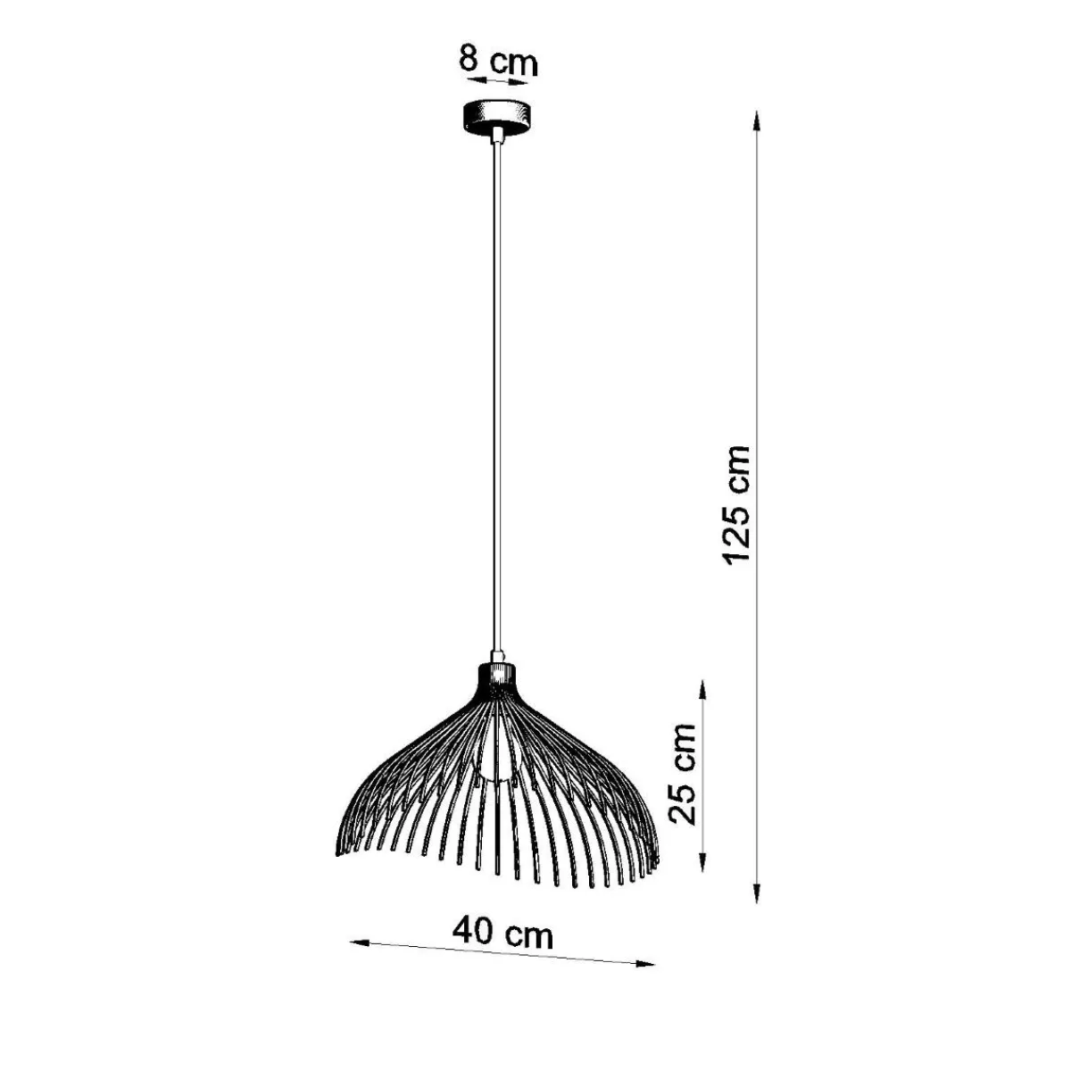 Discount MyMobel Sollux Lámpara colgante UMB blanca