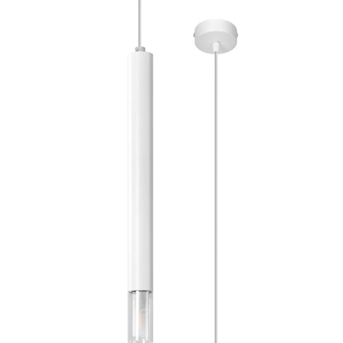 New MyMobel Sollux Lámpara colgante WEZYR 1 blanco