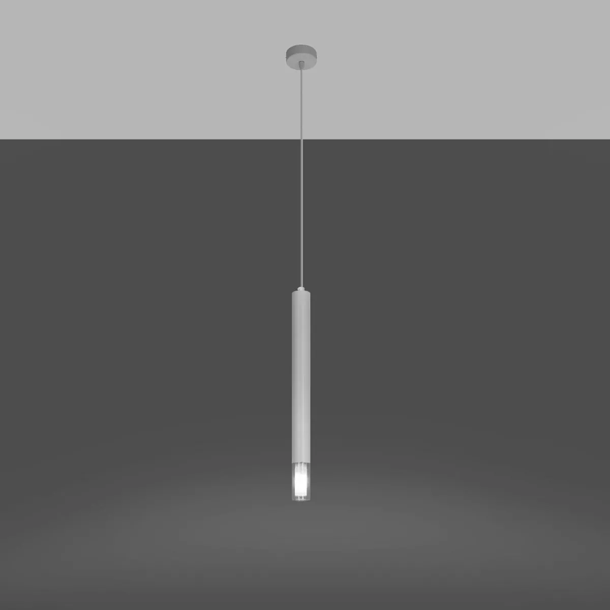 New MyMobel Sollux Lámpara colgante WEZYR 1 blanco