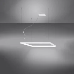 New MyMobel Sollux Lámpara de araña NELYA M blanca 4000K 4000K