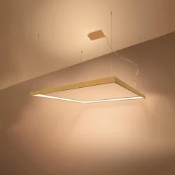 Outlet MyMobel Sollux Lámpara de araña NELYA L dorada 3000K 3000K