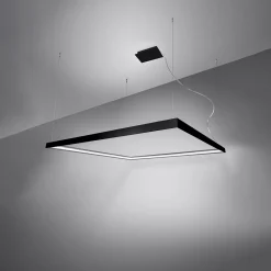 Outlet MyMobel Sollux Lámpara de araña NELYA L negra 4000K 4000K