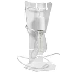 Sale MyMobel Sollux Lámpara de mesa ARBY blanca
