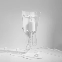 Sale MyMobel Sollux Lámpara de mesa ARBY blanca