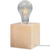 Sale MyMobel Sollux Lámpara de mesa ARIZ madera