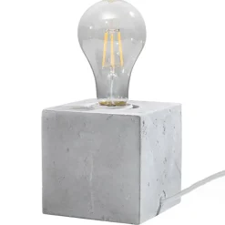 Hot MyMobel Sollux Lámpara de mesa ARIZ hormigón