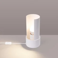 Online MyMobel Sollux Lámpara de mesa FLASH blanca N/A