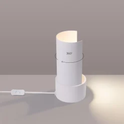 Online MyMobel Sollux Lámpara de mesa FLASH blanca N/A