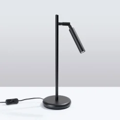 Clearance MyMobel Sollux Lámpara de mesa PASTELO negra N/A