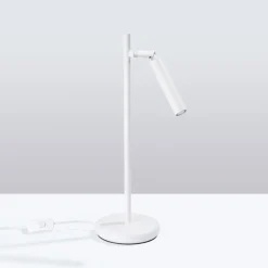 New MyMobel Sollux Lámpara de mesa PASTELO blanca N/A