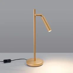 Clearance MyMobel Sollux Lámpara de mesa PASTELO oro N/A