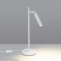 New MyMobel Sollux Lámpara de mesa PASTELO blanca N/A