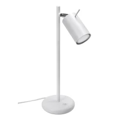 Clearance MyMobel Sollux Lámpara de mesa RING blanca