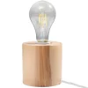 Hot MyMobel Sollux Lámpara de mesa SALGADO madera