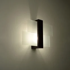 Fashion MyMobel Sollux Lámpara de pared FENIKS 1 wenge