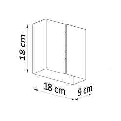 Online MyMobel Sollux Lámpara de pared LINEA