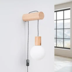 Clearance MyMobel Sollux Lámpara de pared NIBMI G9 con interruptor N/A