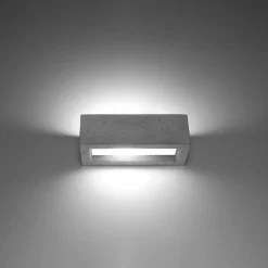 Sale MyMobel Sollux Lámpara de pared VEGA 30 hormigón