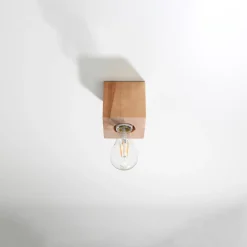 Sale MyMobel Sollux Lámpara de techo ARIZ madera natural