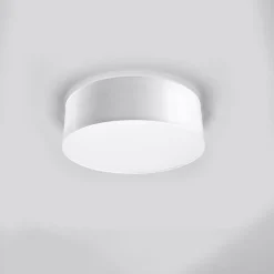 Hot MyMobel Sollux Lámpara de techo ARENA blanca