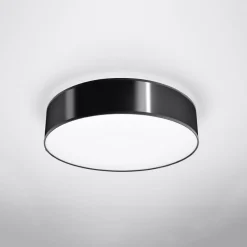 Discount MyMobel Sollux Lámpara de techo ARENA 45 negra