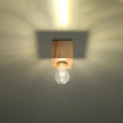 Sale MyMobel Sollux Lámpara de techo ARIZ madera natural