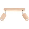 Hot MyMobel Sollux Lámpara de techo BERG 2 madera natural