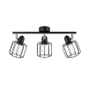 Fashion MyMobel Sollux Lámpara de techo BELUCI 3 negro