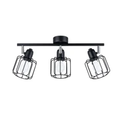 Fashion MyMobel Sollux Lámpara de techo BELUCI 3 negro