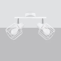 Clearance MyMobel Sollux Lámpara de techo BELUCI 2 blanca
