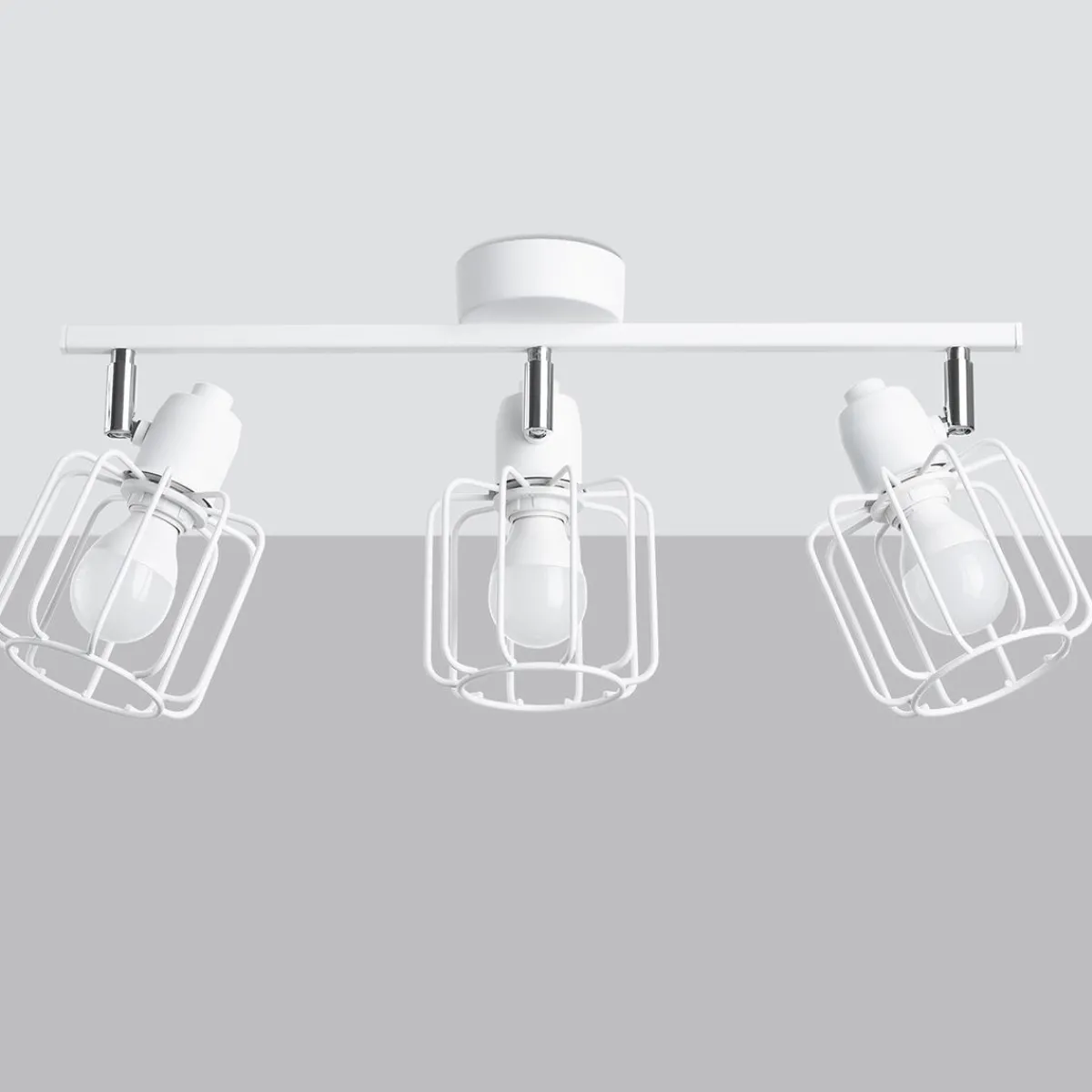 Sale MyMobel Sollux Lámpara de techo BELUCI 3 blanca