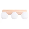 Clearance MyMobel Sollux Lámpara de techo BULBO 3 madera natural No aplicable