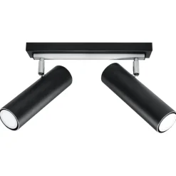 Best MyMobel Sollux Lámpara de techo DIREZIONE 2 negro
