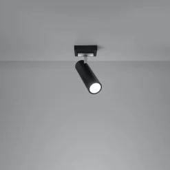 Online MyMobel Sollux Lámpara de techo DIREZIONE 1 negro