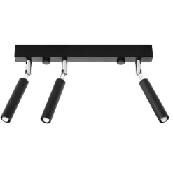 Clearance MyMobel Sollux Lámpara de techo EYETECH 3 negra