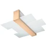 Best MyMobel Sollux Lámpara de techo FENIKS 2 madera natural