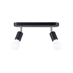 Best MyMobel Sollux Lámpara de techo FORNES 2 negro